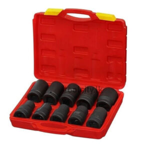 Impact Box Socket Set 1" (22mm-41mm) 10pcs 17,19,21,24,27,30,32,33,36,41
