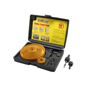 Crownman Holesaw Set – 16 Pcs