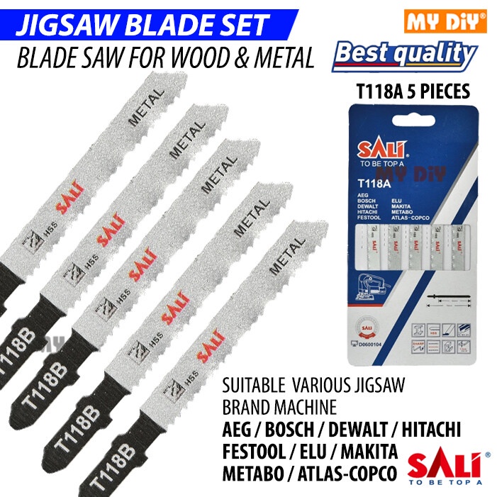 SALI Jig Saw Blade – T118A