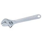🔧 Crownman Adjustable Wrench – Chrome Plated 8"