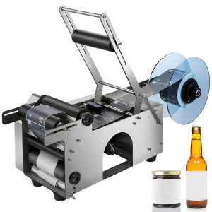 ELECTRIC BOTTLE LABELLING MACHINE , බෝතල් ලේබල් කරන යන්ත්‍රය,Semi Automatic Round Bottle Labeling Machine,Bottle Label Applicator Machine