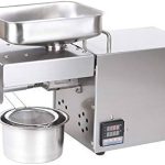 OIL EXTRACTOR MACHINE- Oil Maker Mill Press Extraction/Expeller Cold Process Machine with Temperature Control, Coconut Peanut Oil