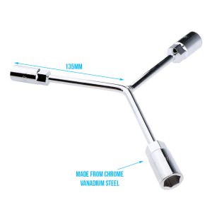 🔧 Crownman Y-Type Wrench – 10/12/14 mm